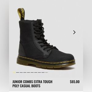 SOLD! Dr. Martens junior boots